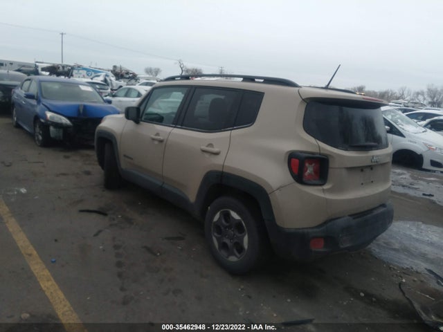 2016 Jeep Renegade, VIN: ZACCJAAT7GPE33506