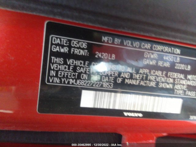 YV1MJ682272271853 Volvo V50