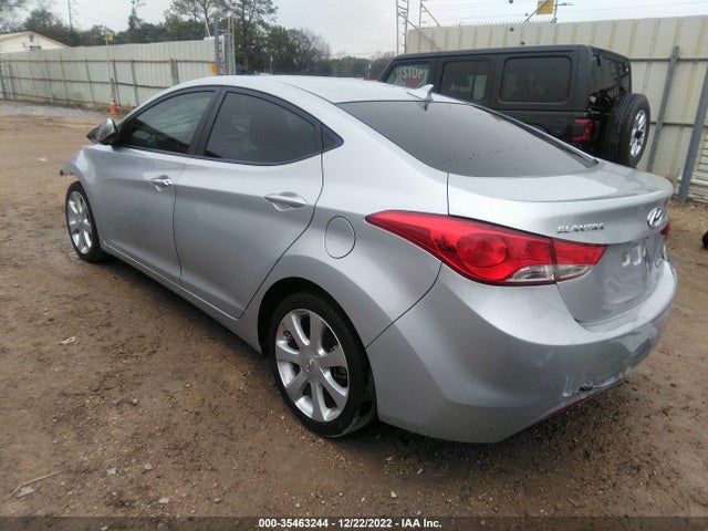 2013 HYUNDAI ELANTRA LIMITED PZEV VIN: 5NPDH4AE7DH309081