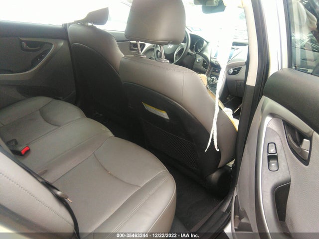 2013 HYUNDAI ELANTRA LIMITED PZEV VIN: 5NPDH4AE7DH309081