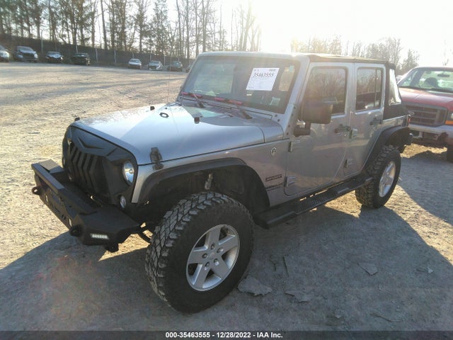 2016 JEEP WRANGLER UNLIMITED SPORT VIN: 1C4BJWDG8GL228644