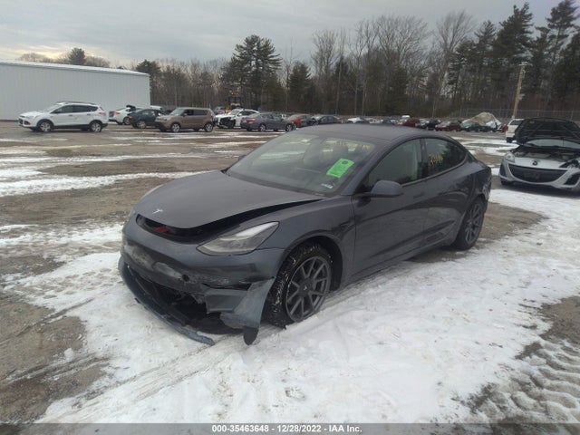 Tesla MODEL 3 2021 5YJ3E1EA1MF922712 Image 2