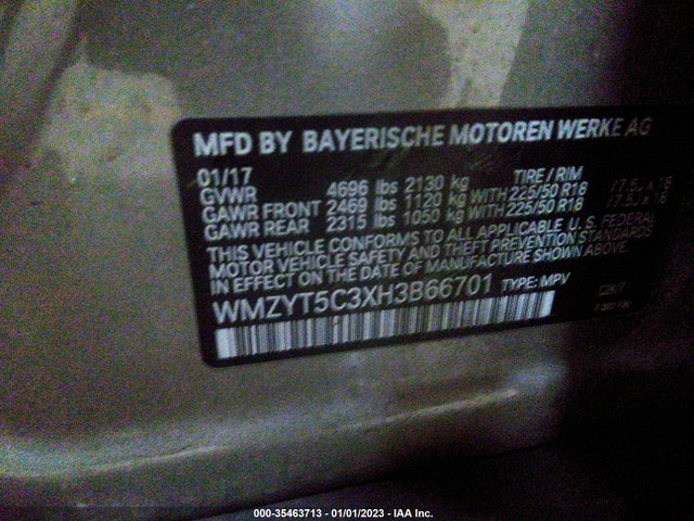 2017 Mini Countryman, VIN: WMZYT5C3XH3B66701