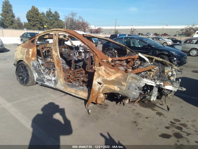 2021 TESLA MODEL Y LONG RANGE VIN: 5YJYGDEE4MF100345