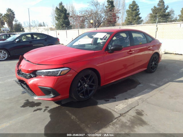 2022 HONDA CIVIC SEDAN SPORT VIN: 2HGFE2F56NH598819