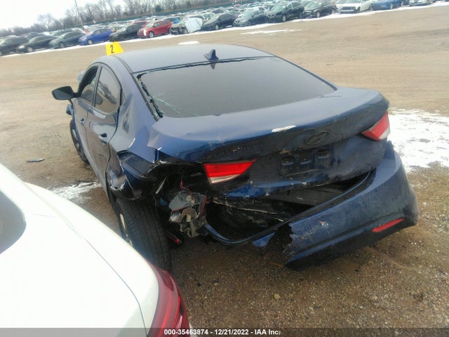 2013 HYUNDAI ELANTRA GLS VIN: KMHDH4AE0DU489151