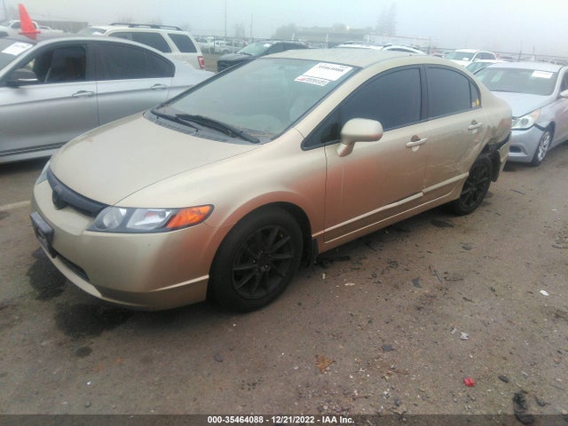 2007 HONDA CIVIC SDN LX VIN: 1HGFA16567L092323