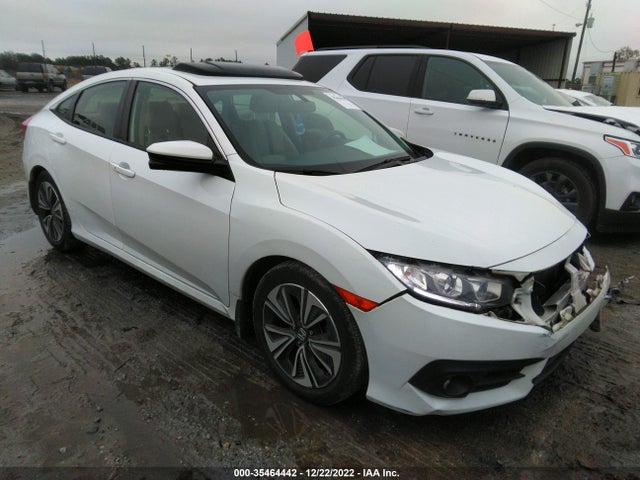 35464442 :رقم المزاد ، JHMFC1F71JX003766 vin ، 2018 Honda Civic Sedan Ex-l مزاد بيع