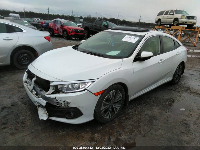 35464442 :رقم المزاد ، JHMFC1F71JX003766 vin ، 2018 Honda Civic Sedan Ex-l مزاد بيع
