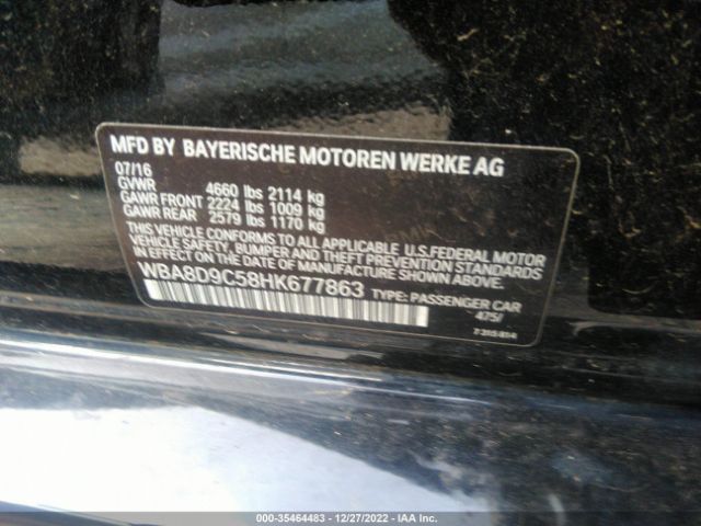 WBA8D9C58HK677863 BMW 3 Series 330i Xdrive