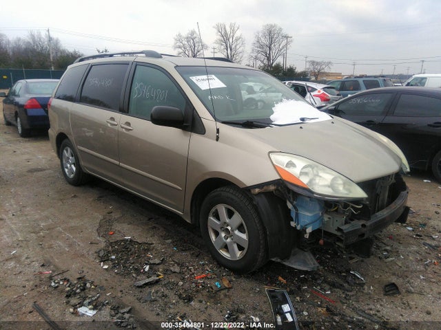 2008 TOYOTA SIENNA CE/LE VIN: 5TDZK23C98S199237