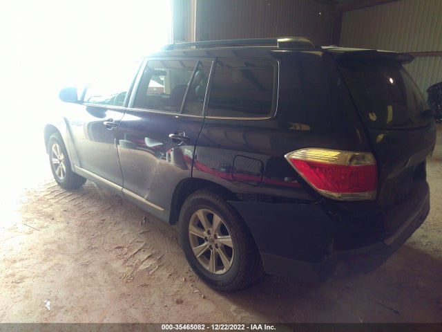 2012 TOYOTA HIGHLANDER VIN: 5TDBK3EH5CS158399