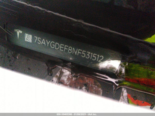 Tesla Model Y 2022 7SAYGDEF8NF531512 Image 9