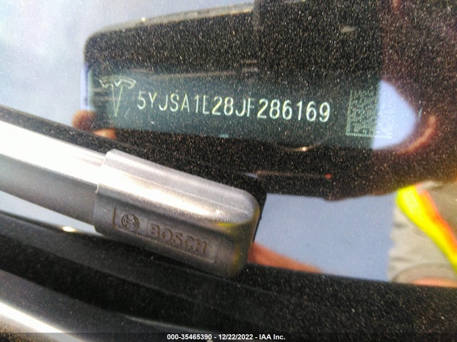 Tesla Model S 75d/100d/p100d 2018 5YJSA1E28JF286169 Image 10