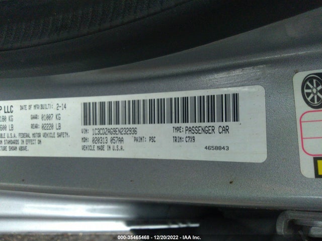 Dodge AVENGER SE 2014 1C3CDZAG9EN232936 Image 9