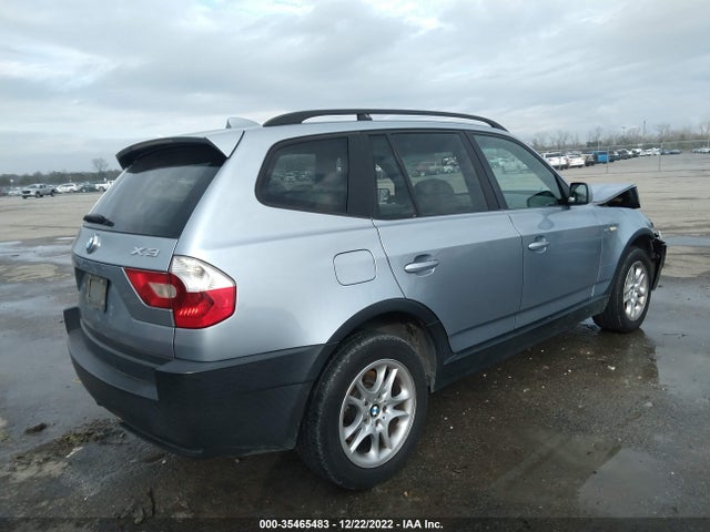 2004 BMW X3 2.5I VIN: WBXPA73474WC35376