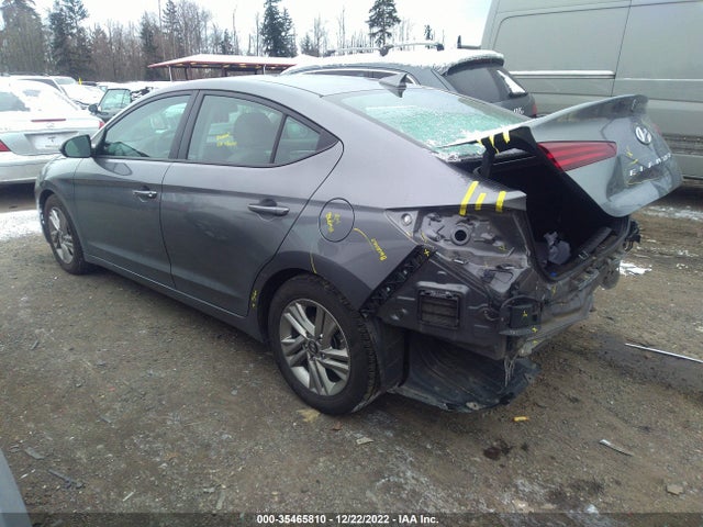 2019 HYUNDAI ELANTRA SEL VIN: 5NPD84LFXKH482449