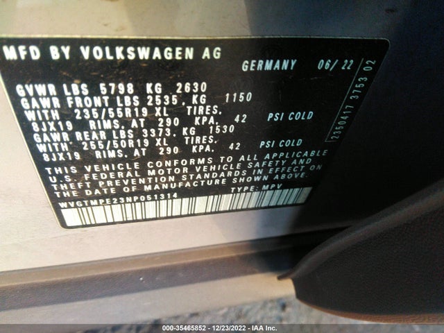 Volkswagen ID.4 PRO S 2022 WVGTMPE23NP051314 Image 11
