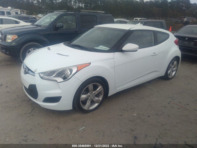 2013 HYUNDAI VELOSTER W/GRAY INT VIN: KMHTC6AD5DU111680
