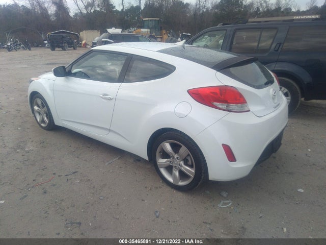 2013 HYUNDAI VELOSTER W/GRAY INT VIN: KMHTC6AD5DU111680
