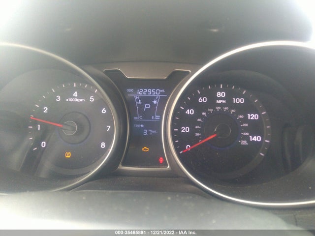 2013 HYUNDAI VELOSTER W/GRAY INT VIN: KMHTC6AD5DU111680