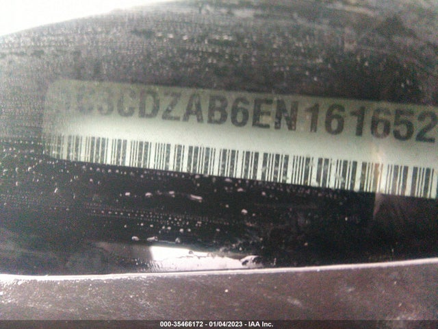 2014 DODGE AVENGER SE VIN: 1C3CDZAB6EN161652