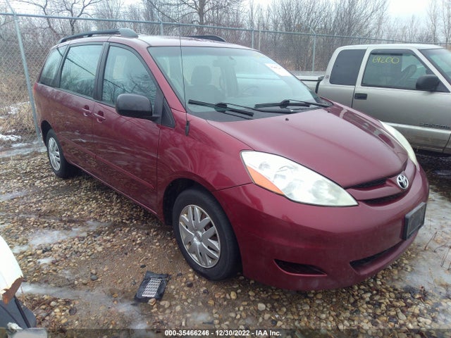2009 TOYOTA SIENNA CE/LE VIN: 5TDZK23C49S233554