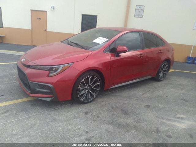2020 TOYOTA COROLLA SE/NIGHTSHADE VIN: JTDS4RCE2LJ013761