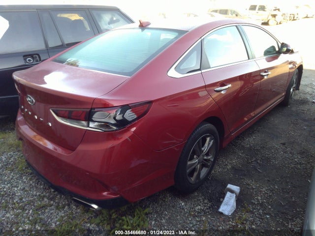 2018 HYUNDAI SONATA SEL VIN: 5NPE34AFXJH617790