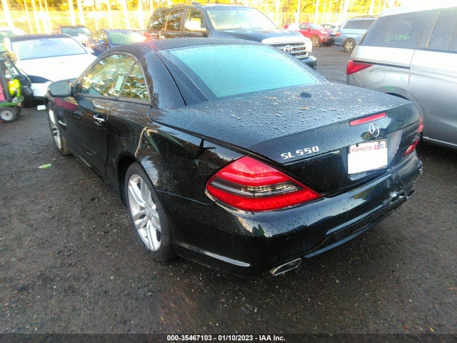 2011 MERCEDES-BENZ SL-CLASS SL 550 VIN: WDBSK7BA4BF161631