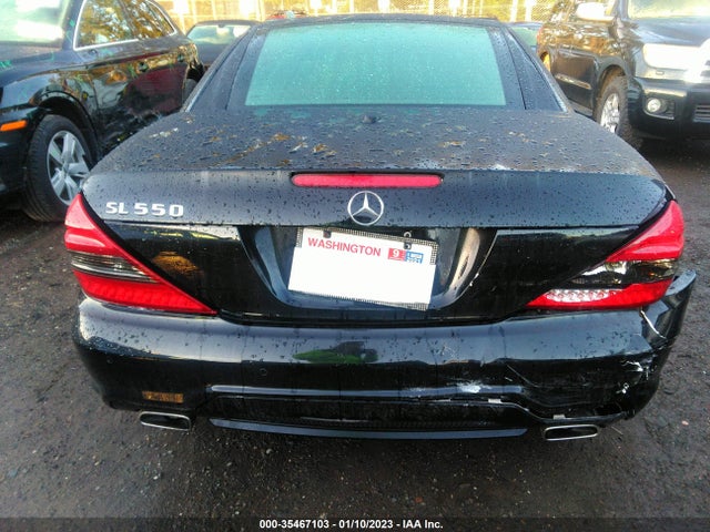 2011 MERCEDES-BENZ SL-CLASS SL 550 VIN: WDBSK7BA4BF161631