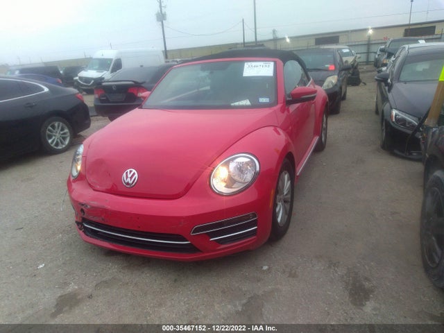 2018 VOLKSWAGEN BEETLE CONVERTIBLE S/COAST/SE VIN: 3VW5DAAT1JM516100