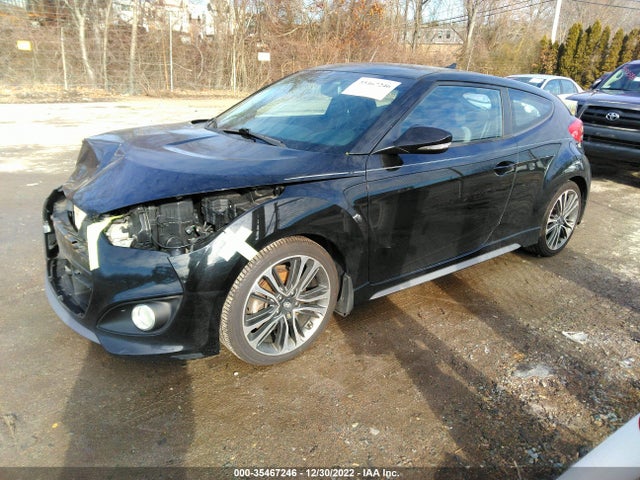 2016 HYUNDAI VELOSTER TURBO VIN: KMHTC6AE1GU255594