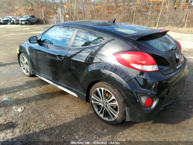 2016 HYUNDAI VELOSTER TURBO VIN: KMHTC6AE1GU255594