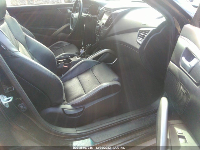 2016 HYUNDAI VELOSTER TURBO VIN: KMHTC6AE1GU255594