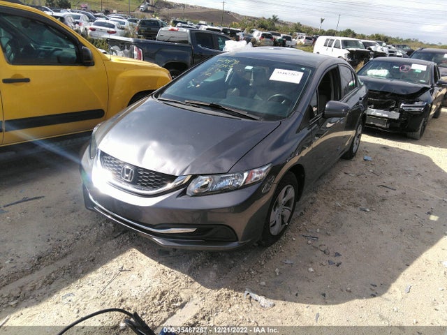 Honda Civic Sedan Lx 2014 19XFB2F50EE048843 Image 2