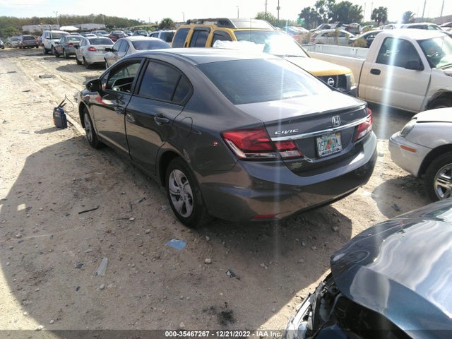 Honda Civic Sedan Lx 2014 19XFB2F50EE048843 Image 3