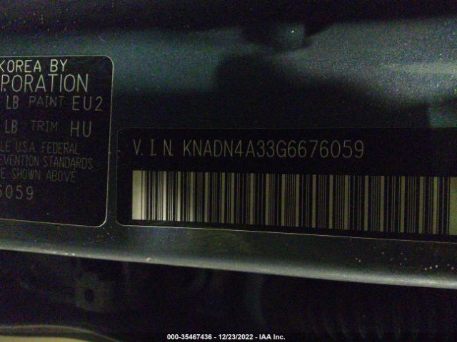 KNADN4A33G6676059 KIA RIO EX