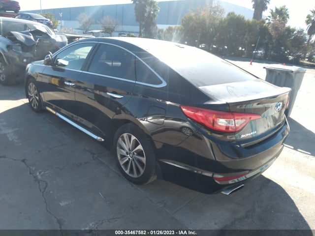 2016 HYUNDAI SONATA 2.4L SPORT VIN: 5NPE34AF8GH312099