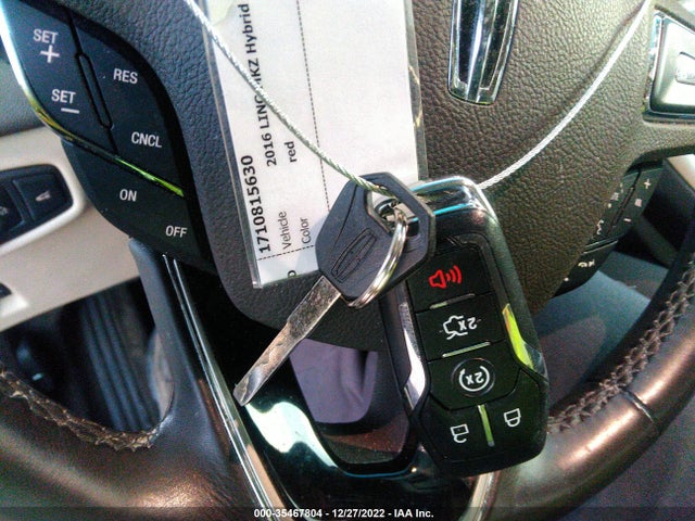 Lincoln MKZ HYBRID 2016 3LN6L2LU8GR631080 Image 3