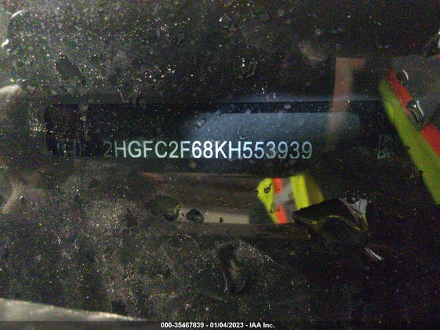 Honda Civic Sedan Lx 2019 2HGFC2F68KH553939 Image 9