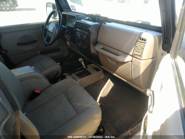 2006 JEEP WRANGLER SPORT VIN: 1J4FA49S36P784056