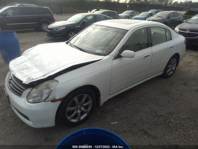 2006 INFINITI G35 SEDAN VIN: JNKCV51F16M600511