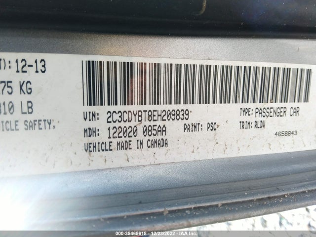Dodge Challenger R/t Plus 2014 2C3CDYBT8EH209839 Image 9