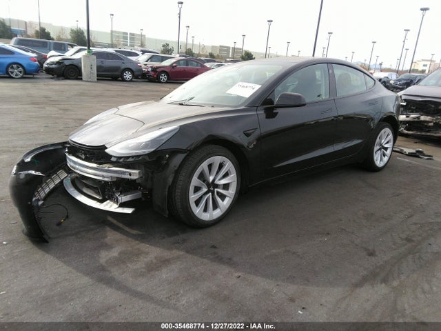 Tesla MODEL 3 2021 5YJ3E1EA0MF069977 Image 2