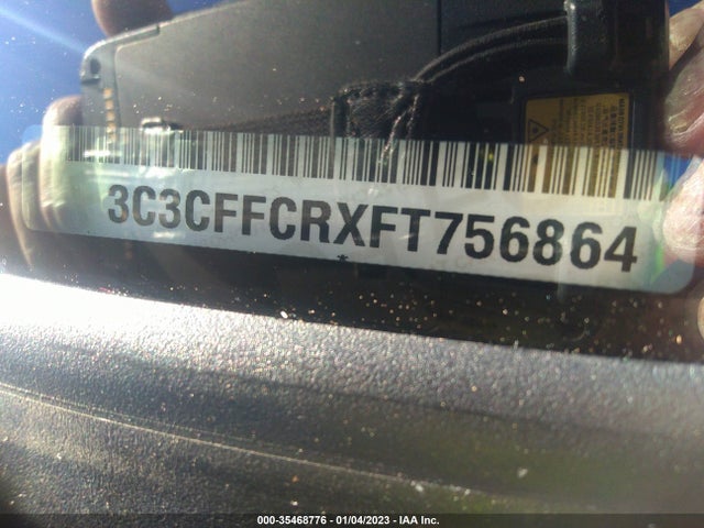 2015 Fiat 500, VIN: 3C3CFFCRXFT756864