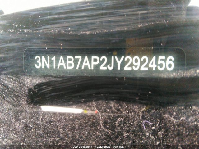 3N1AB7AP2JY292456 Nissan SENTRA S