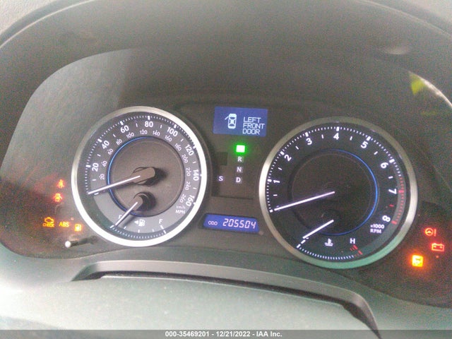 2012 LEXUS IS 250 VIN: JTHBF5C29C5179162