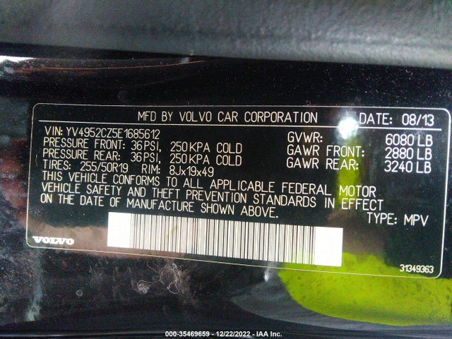Volvo XC90 2014 YV4952CZ5E1685612 Image 9