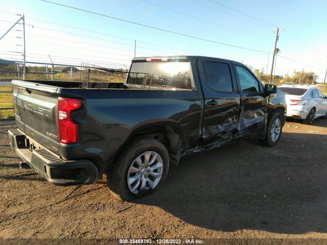 Chevrolet Silverado 1500 Custom 2021 1GCPWBEK5MZ374429 Image 4